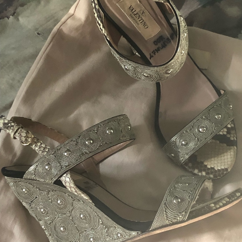 Valentino wedges. Made in Italy. hand made! - Picture 1 of 4